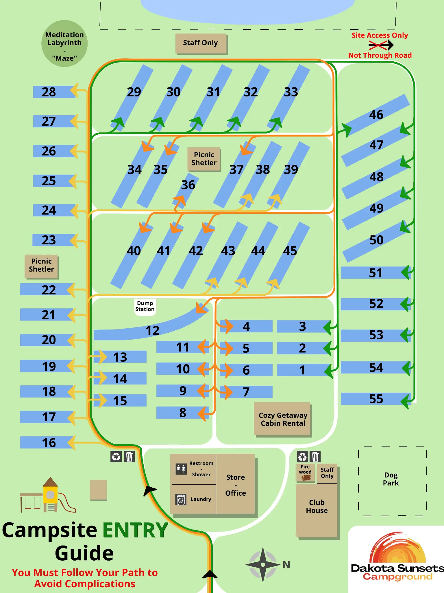 Campsite Entry Guide